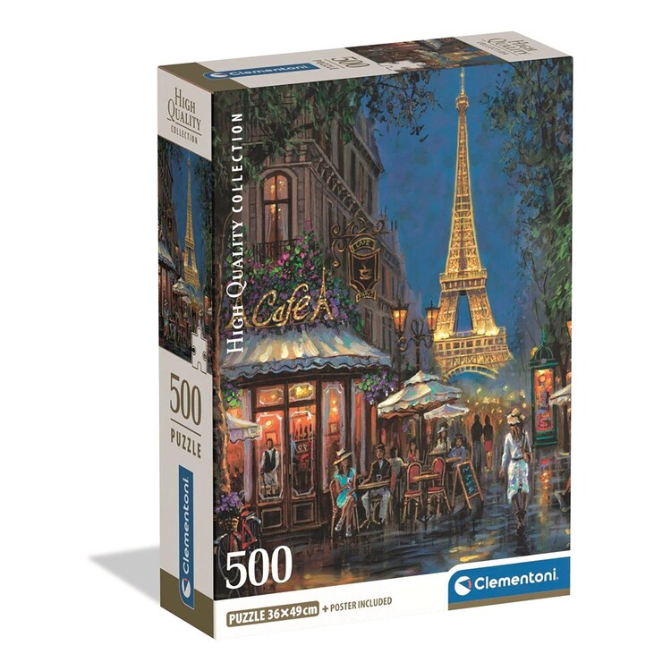 Puzzle Night at the Eiffel Café