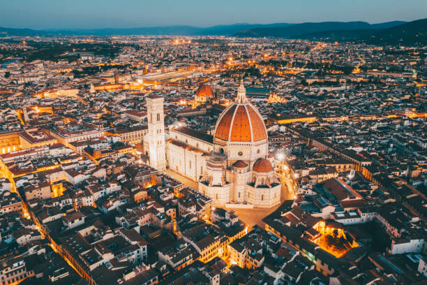 Samolepka Nightfall Over Cathedral of Santa Maria
