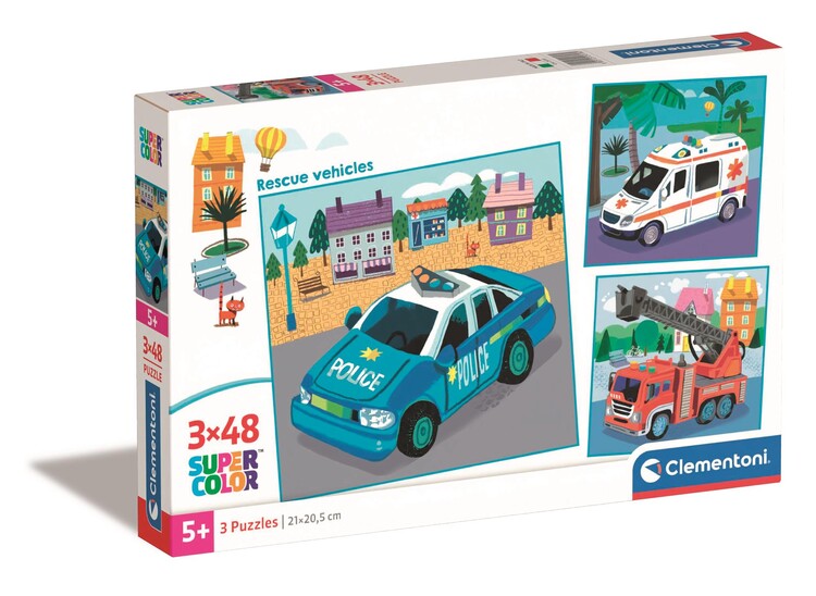 Puzzle Noli - Rescue Vehicles