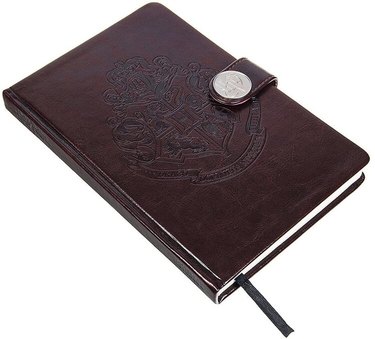 Notesbog Harry Potter - Hogwarts Crest / Clasp Premium