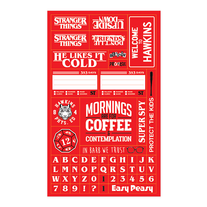 Stranger Things - S2 VHS Notesbøger