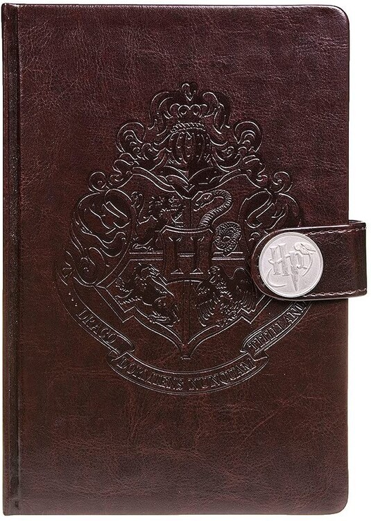 Notizbuch Harry Potter - Hogwarts Crest / Clasp Premium