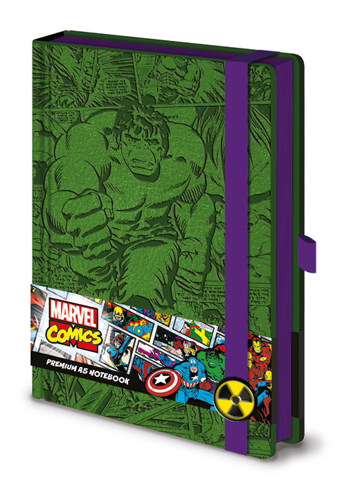 Notizbuch Marvel - Incredible Hulk A5 Premium