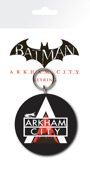 Nyckelring Batman Arkham City - Logo