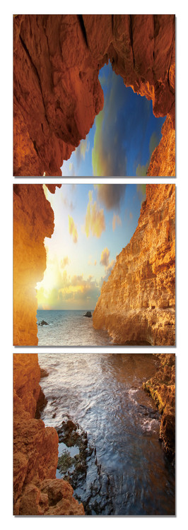 Sea - View from the Cave Obraz