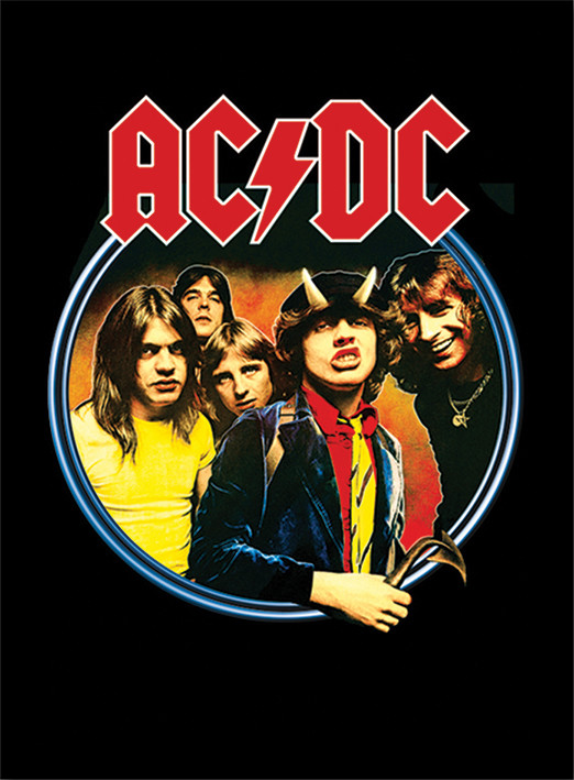Zarámovaný plagát AC/DC - Group