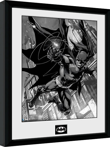Zarámovaný plagát Batman Comic - Hook