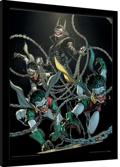 Zarámovaný plagát Batman - The Batman Who Laughs