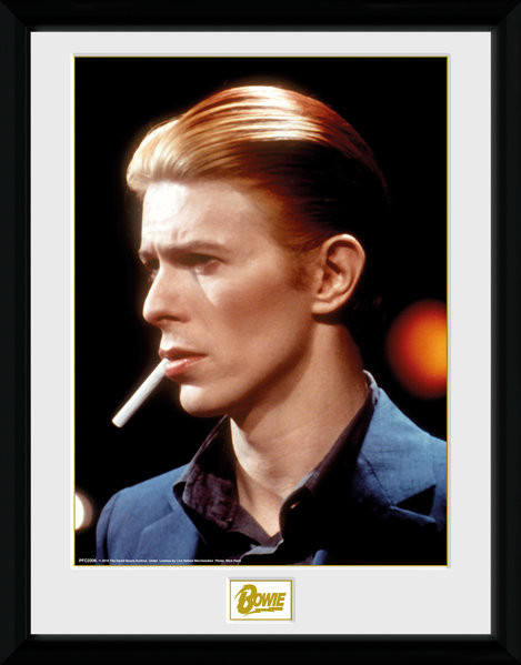 Zarámovaný plagát David Bowie - Smoke