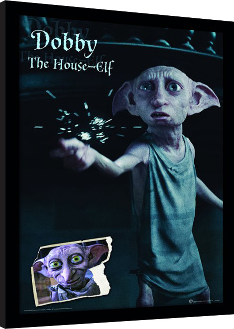 Zarámovaný plagát Harry Potter - Dobby