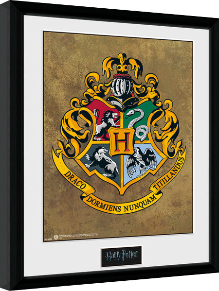 Zarámovaný plagát Harry Potter - Hogwarts