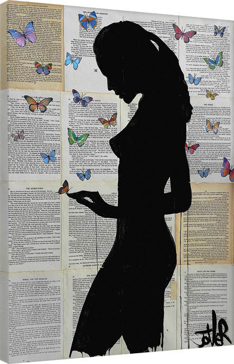 Obraz na plátně Loui Jover - Butterflies