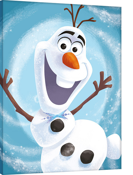 Obraz na plátně Olaf's Frozen Adventure - Happy