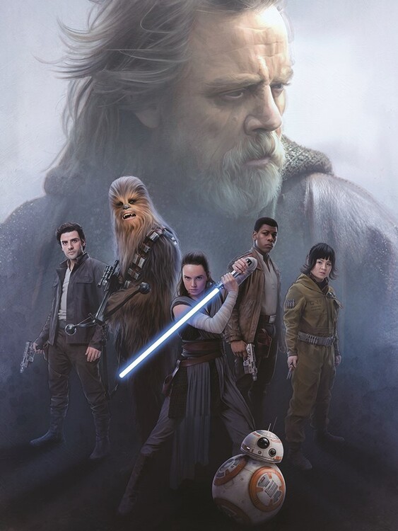 Obraz na plátně Star Wars The Last Jedi - Hope