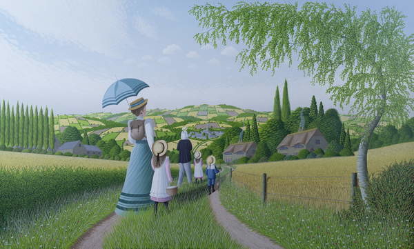 Obraz na plátně A Day in the Country, 1996