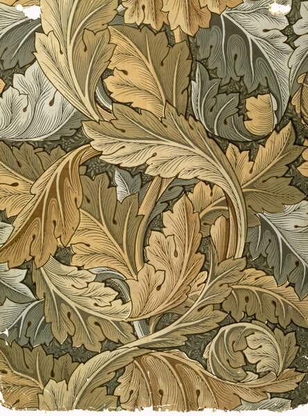 Obraz na plátně "Acanthus" wallpaper, 1875