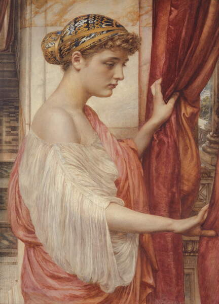 Obraz na plátně At the Window