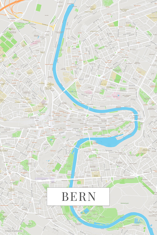 Obraz na plátně Bern color