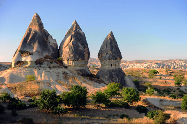 Obraz na plátně Beutiful natural formed in cappadocia valley,