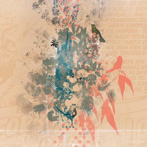 Obraz na plátně Bird branches, 2015