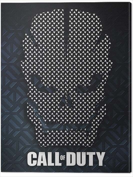 Obraz na plátně Call of Duty - Scale Armor Skull