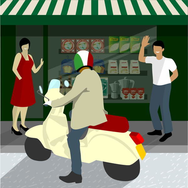 Obraz na plátně Ciao