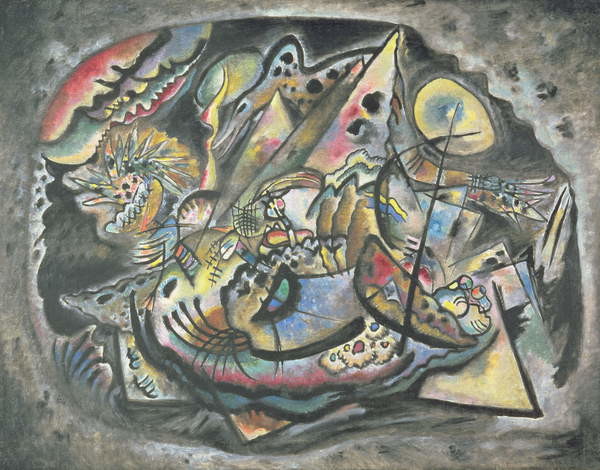 Obraz na plátně Composition: The Grey Oval (1917)