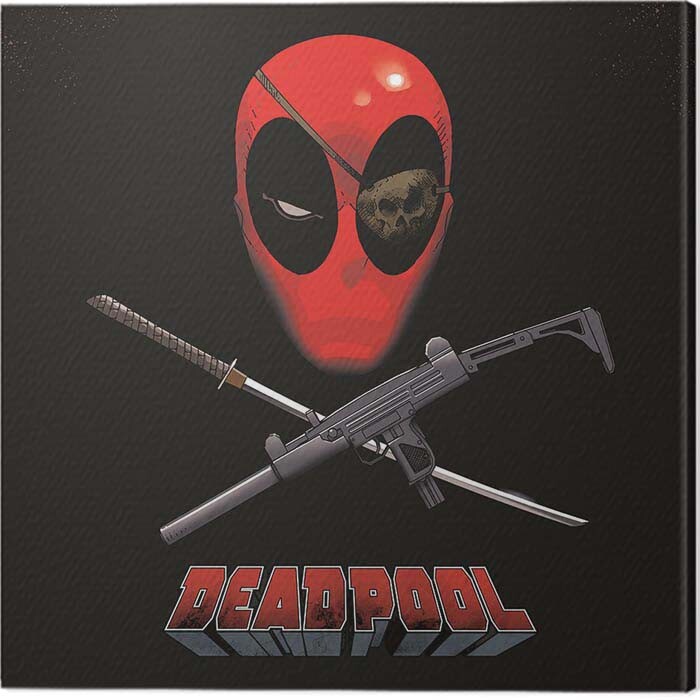 Obraz na plátně Deadpool - Eye Patch