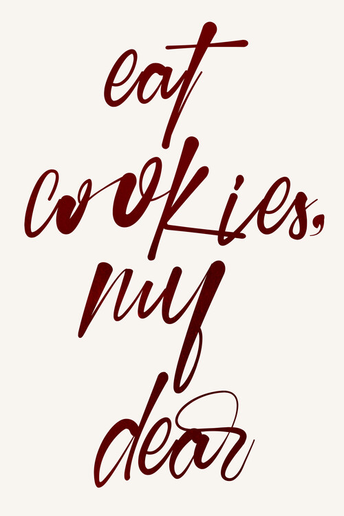 Obraz na plátně Eat Cookies, My Dear