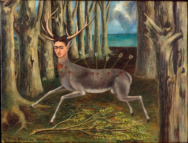 Obraz na plátně El venado herido (The Wounded Deer or The Little Deer), 1946
