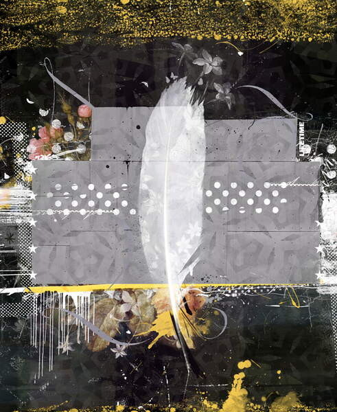 Obraz na plátně feather, 2014