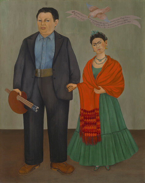 Obraz na plátně Frieda and Diego Rivera, 1931