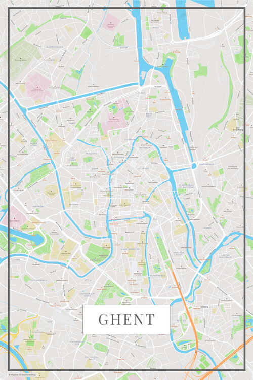 Obraz na plátně Ghent color