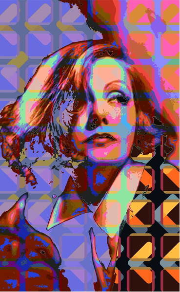 Obraz na plátně Greta Garbo