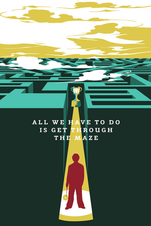 Obraz na plátně Harry Potter - The Maze