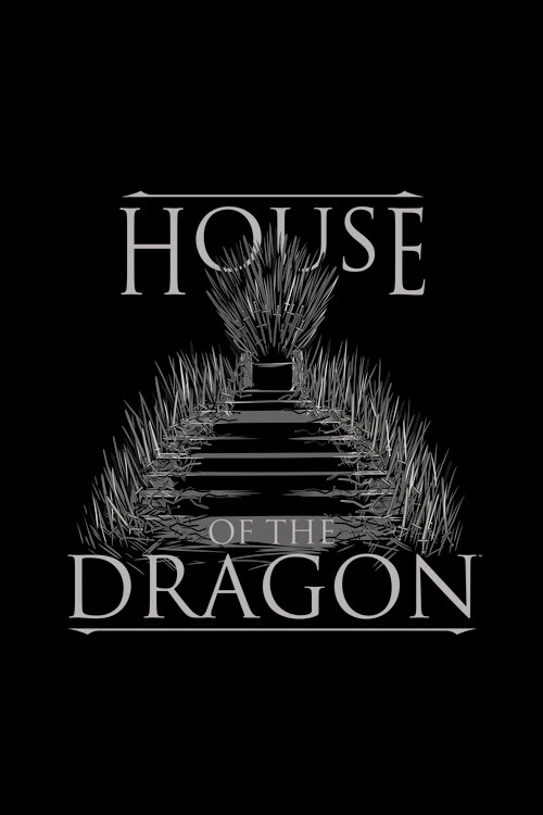 Obraz na plátně House of Dragon - Iron Throne