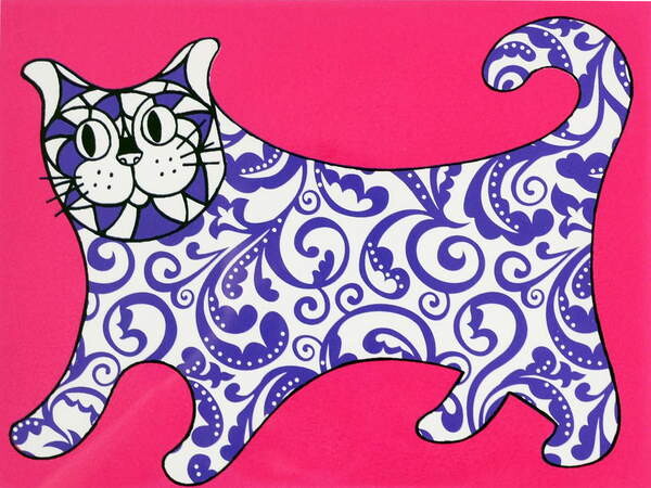 Obraz na plátně I am not a decorative object, Pink, 2015,