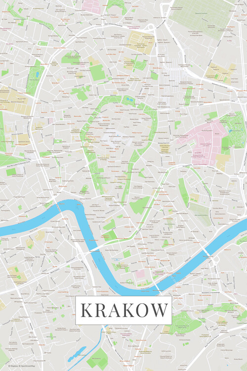 Obraz na plátně Krakov color