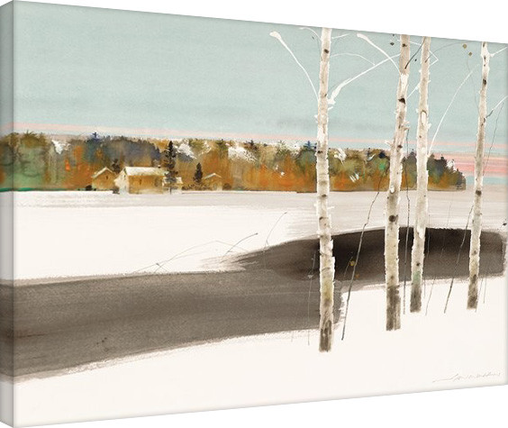 Obraz na plátně Law Wai Hin - Four Trees