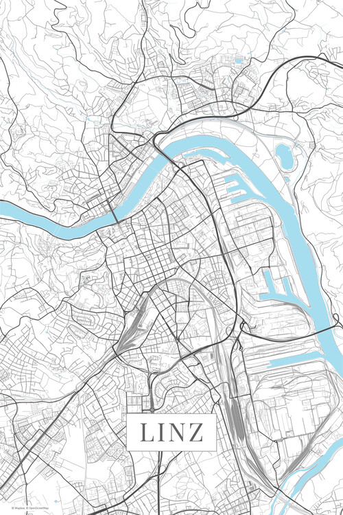 Obraz na plátně Linz white