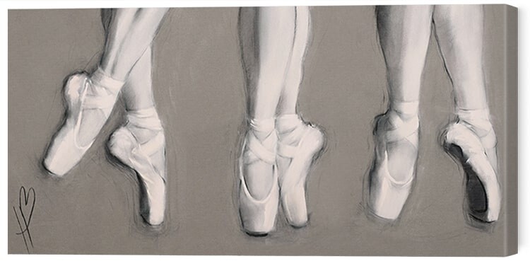 Obraz na plátně Loui Jover - Hazel Bowman - Dancing Feet
