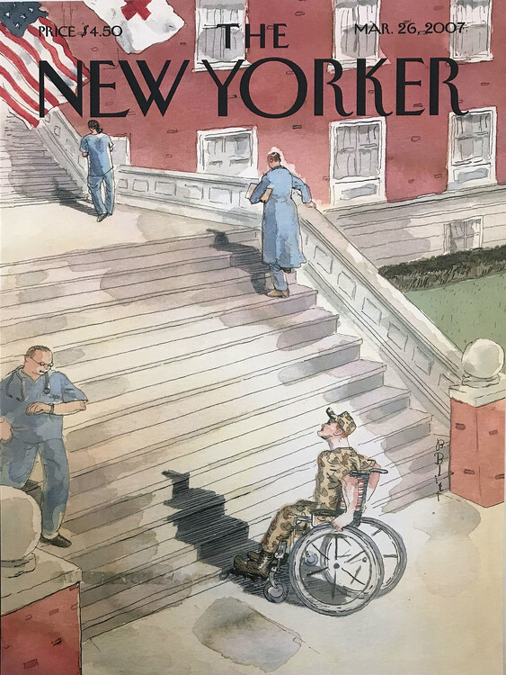 Obraz na plátně Magazine Cover 116