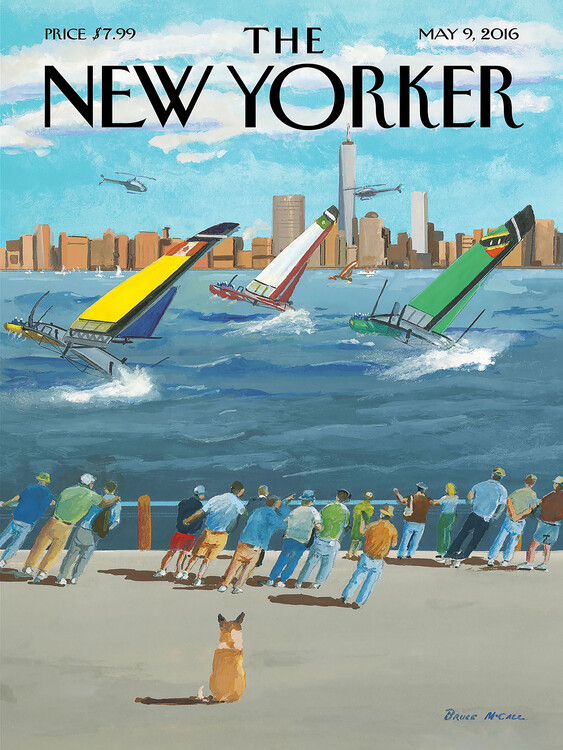 Obraz na plátně Magazine Cover 318