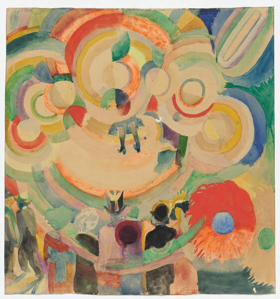 Obraz na plátně Manège de Cochons, 1905-18 (gouache & w/c on paper)
