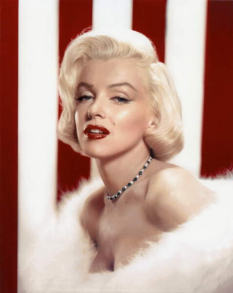 Obraz na plátně Marilyn Monroe 1953 L.A. California Usa