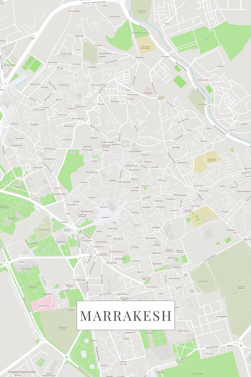 Obraz na plátně Marrakech color