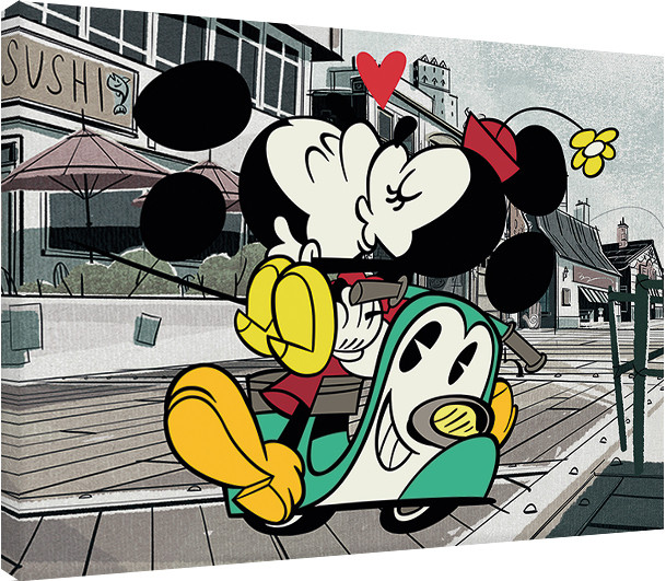 Obraz Na Plátně Mickey Shorts Mickey And Minnie Na Posterscz