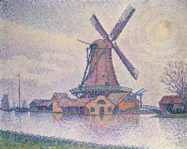 Obraz na plátně Moulin d'Edam, 1896