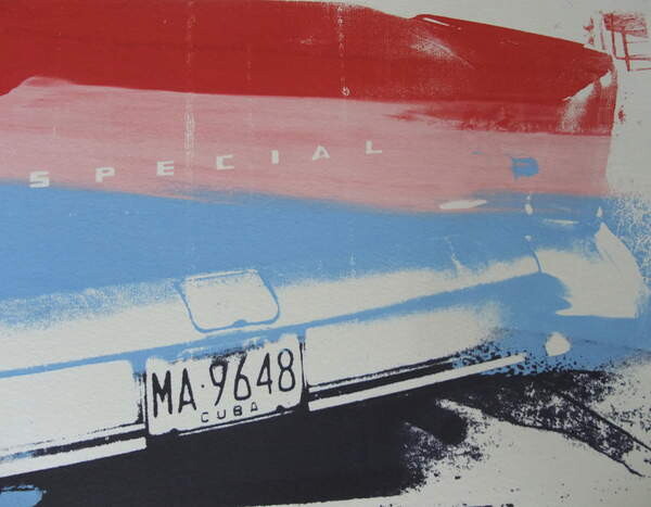 Obraz na plátně Multicolour fender