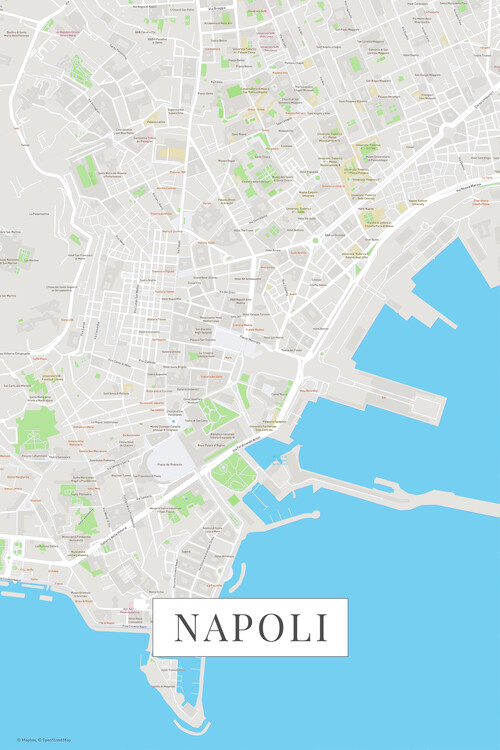 Obraz na plátně Napoli color